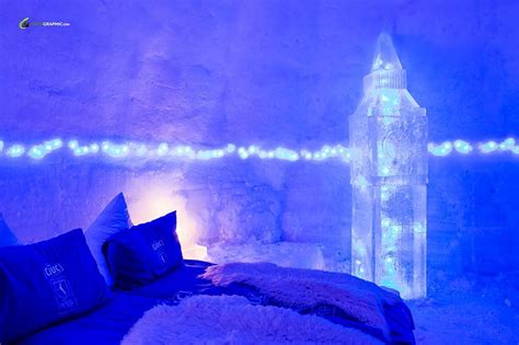 Ice Hotel Romania .